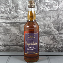 Load image into Gallery viewer, Congratulations Single Bottle With A Personalised Label Printed
