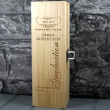 Load image into Gallery viewer, Graduation Single Wood Box
