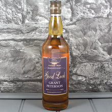 Load image into Gallery viewer, Good Luck Single Bottle With A Personalised Label Printed
