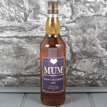 Load image into Gallery viewer, Mothers Day Single Bottle With A Personalised Label Printed
